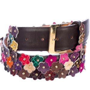 ETRO - floral hip belt. Size L